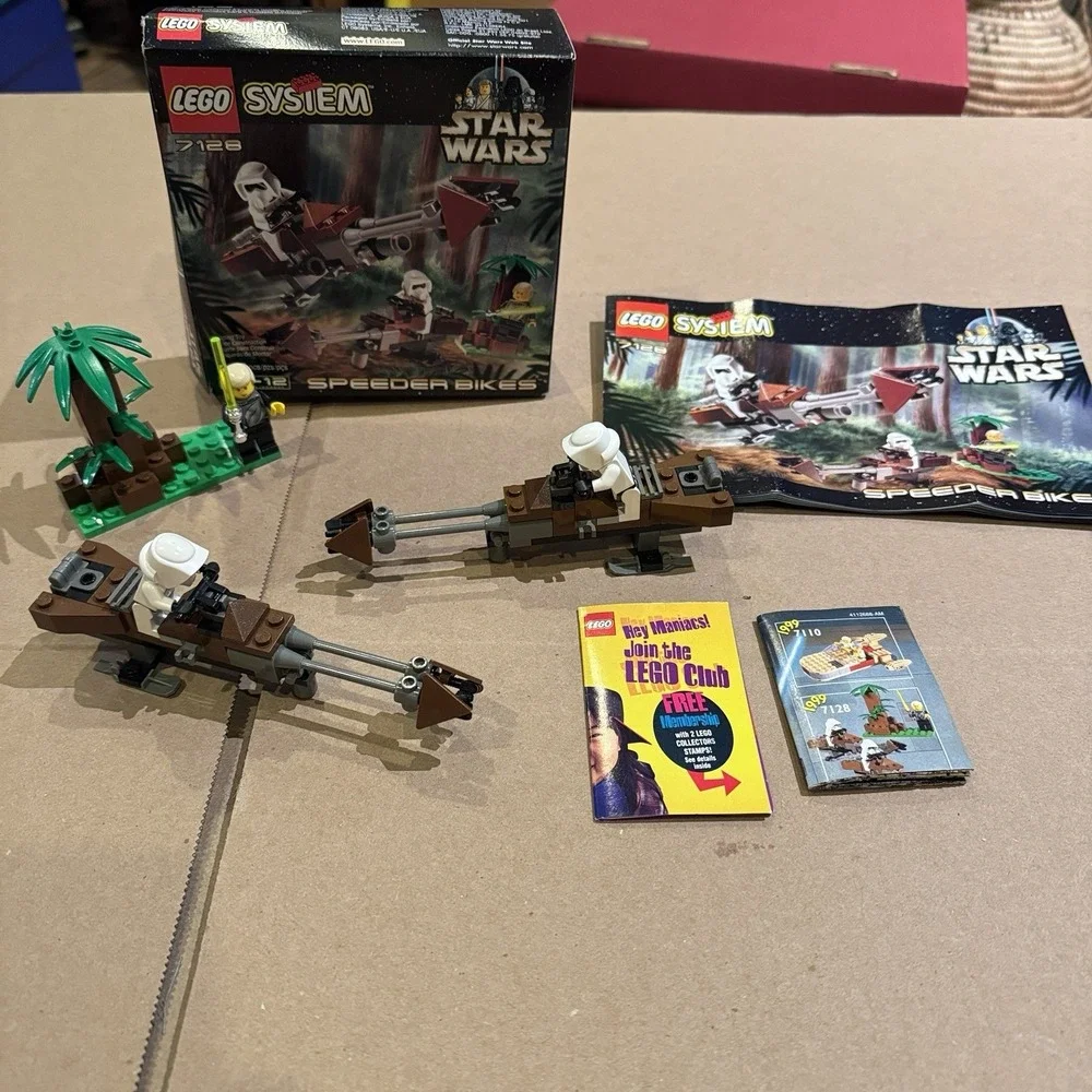 Lego Star Wars 7101 7110 71111 7121 7128 7150 7140 7131 7141  COMPLETE Box LOT